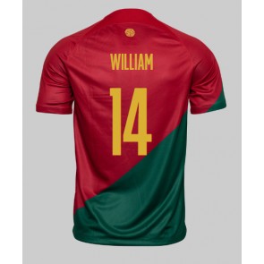 Portugalia William Carvalho #14 Koszulka Podstawowych MŚ 2022 Krótki Rękaw